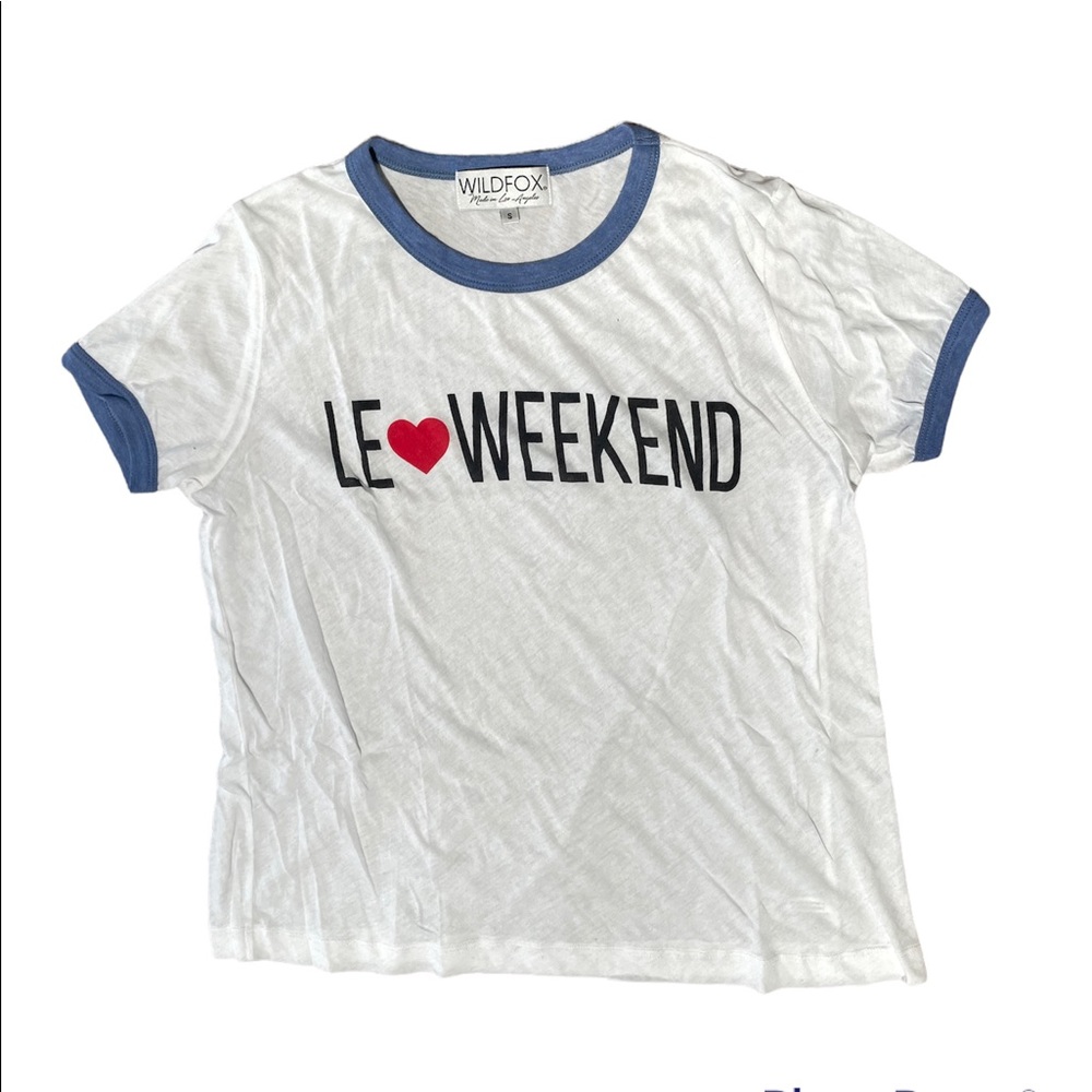 Le Weekend wildfox tee